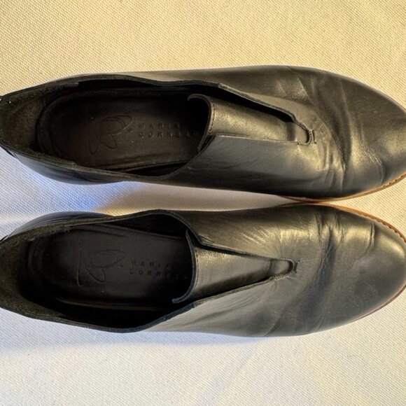 Maria Cornejo Black leather flat - Picture 7 of 7